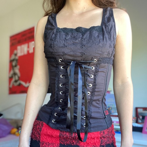 Tripp nyc Tops - TRIPP NYC rare milkmaid corset top 🦇 sold